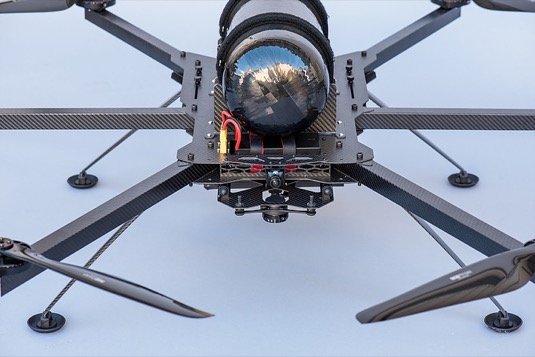 vodíkový dron Hycopter