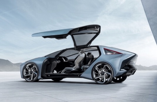 koncept elektromobilu Lexus LF-30