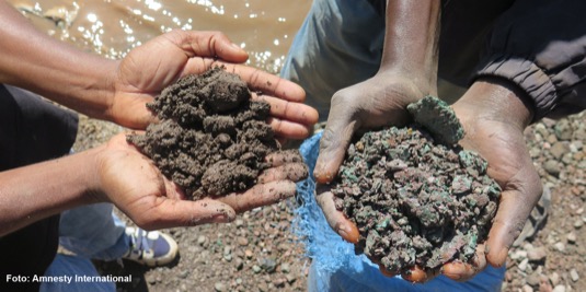 těžba kobaltu v Kongu